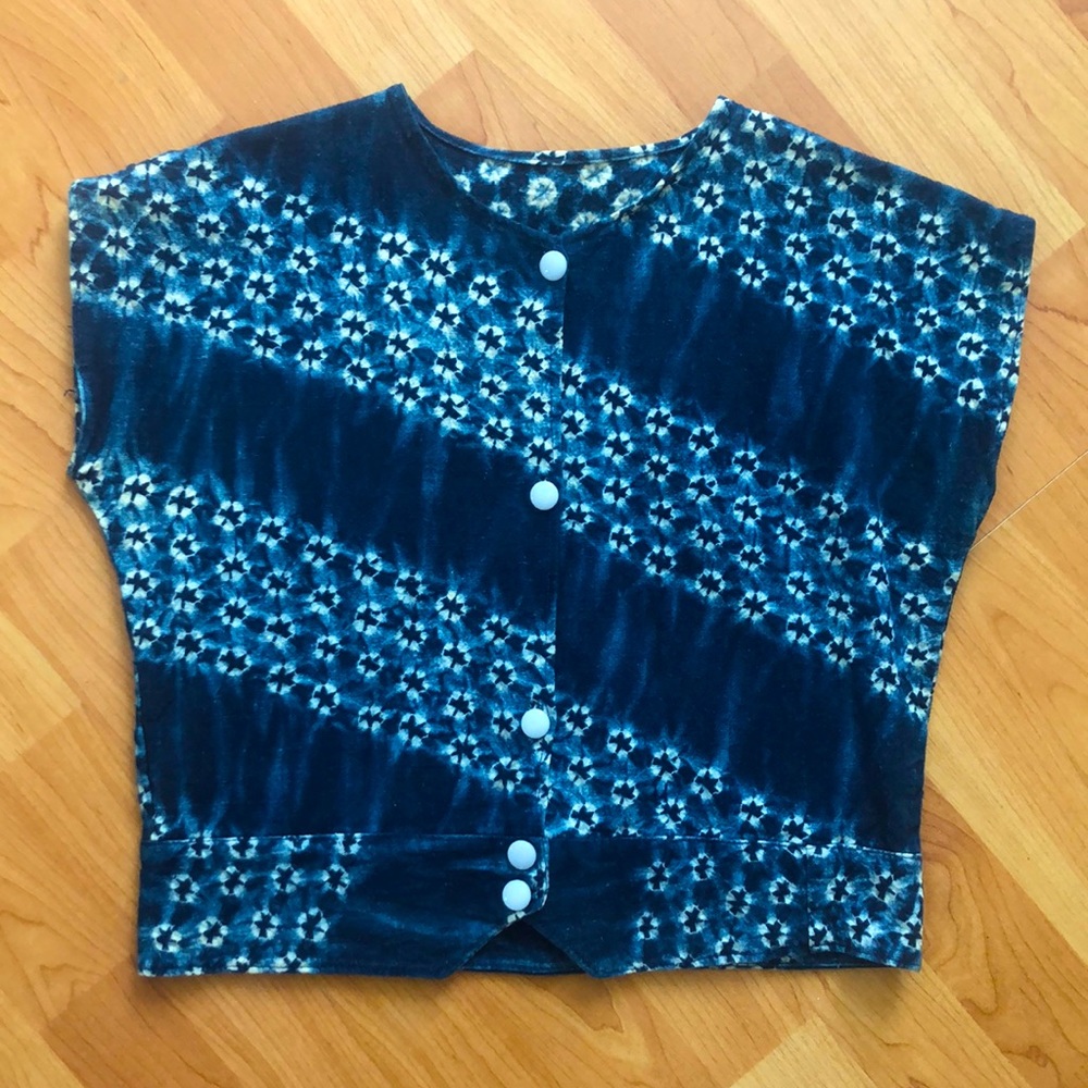 Indigo Dyed Top